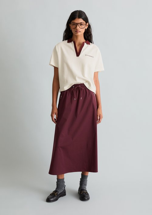 Relaxed polo shirt — Offwhite