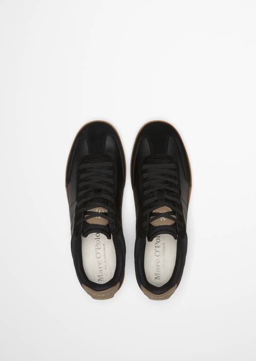 Sneaker Model Charlie Black in Ansicht von oben