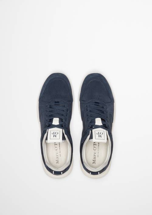 Sneaker model Niclas Stormy Blue in top view