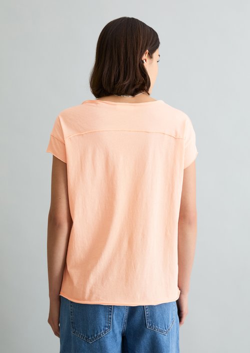 Relaxed-fit T-shirt — Peony Pink