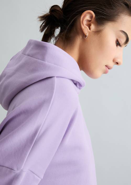 DfC Hoodie regular Wild Orchid in Detailansicht