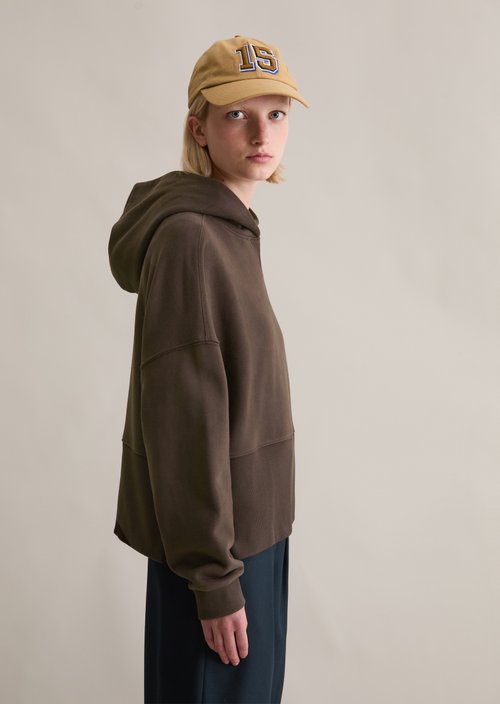 Hoodie relaxed — Black Espresso