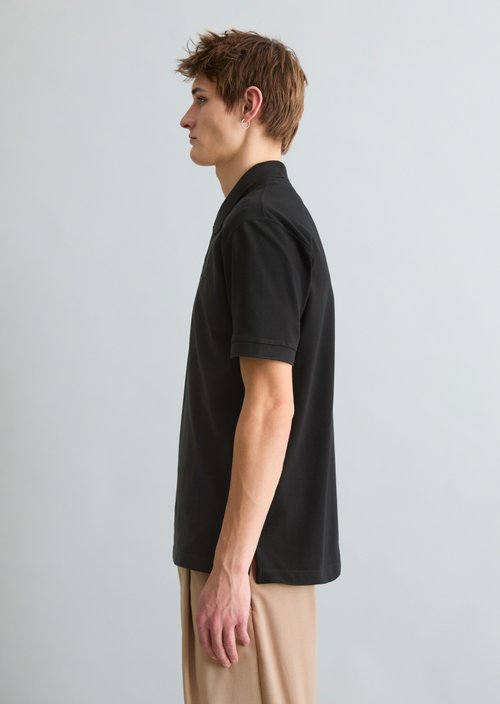 Polo shirt jersey regular — Black