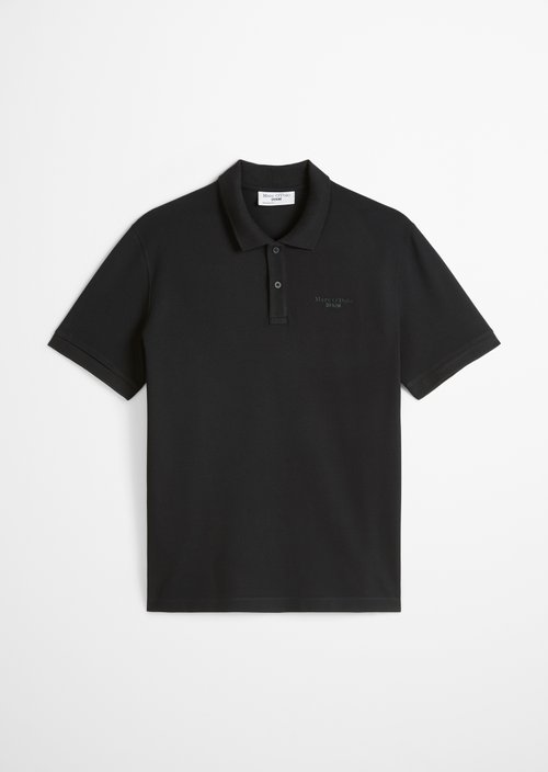Polo shirt jersey regular — Black