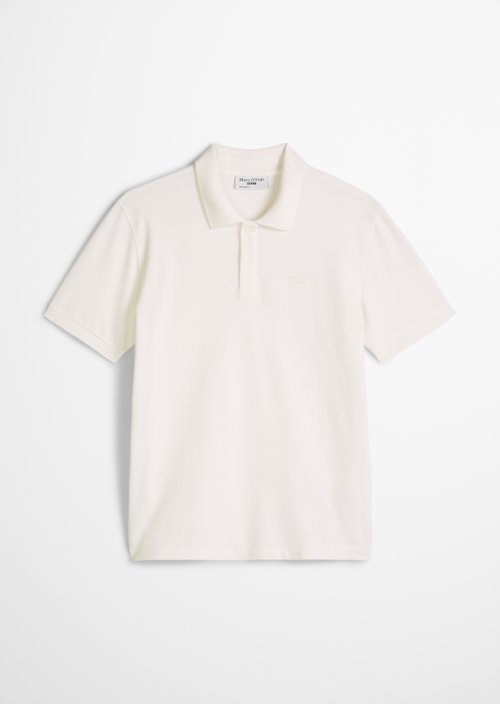 Polo shirt jersey regular — Silky White