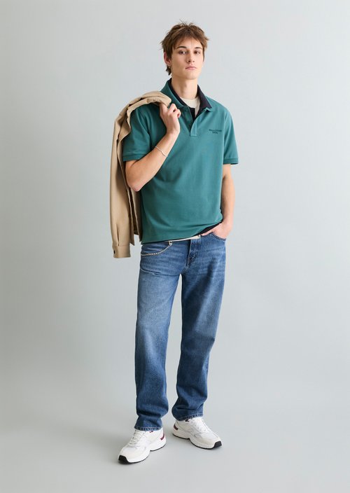 Polo shirt jersey regular — North Sea