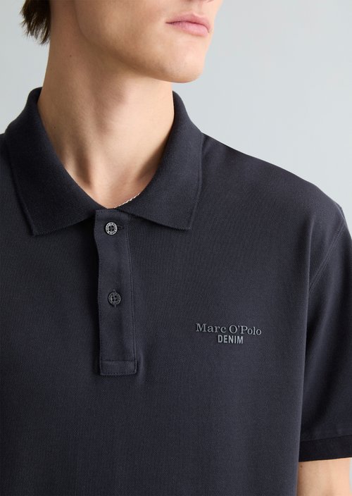 Polo shirt jersey regular — True Navy