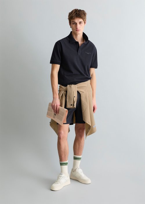 Polo shirt jersey regular — True Navy