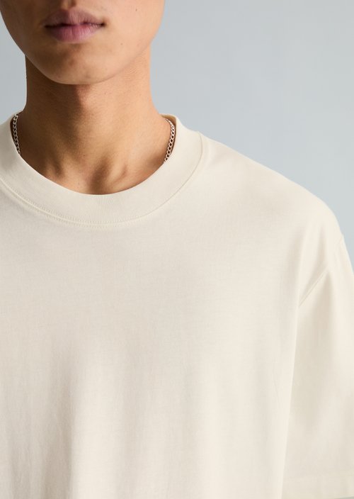 Relaxed T-shirt — Silky White