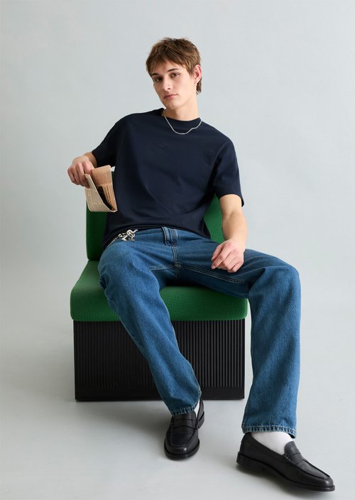 Relaxed T-shirt — True Navy