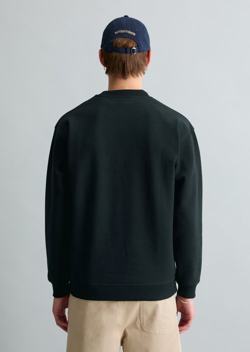 Relaxed sweatshirt — Black