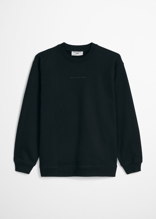Relaxed sweatshirt — Black