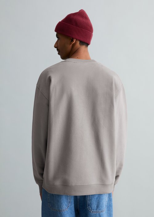 Relaxed sweatshirt — Grey Eternity (alternate view)