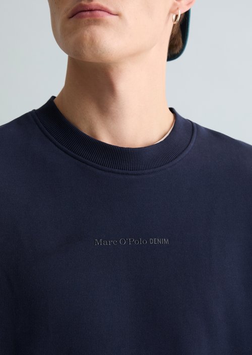 Relaxed sweatshirt — True Navy