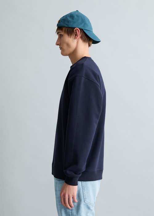 Relaxed sweatshirt — True Navy