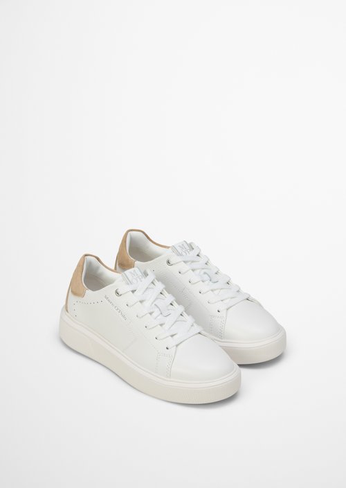 Cup sole sneaker — Offwhite
