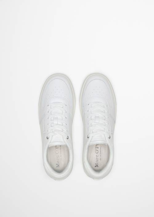 Trampki MO'P Offwhite w widoku z góry