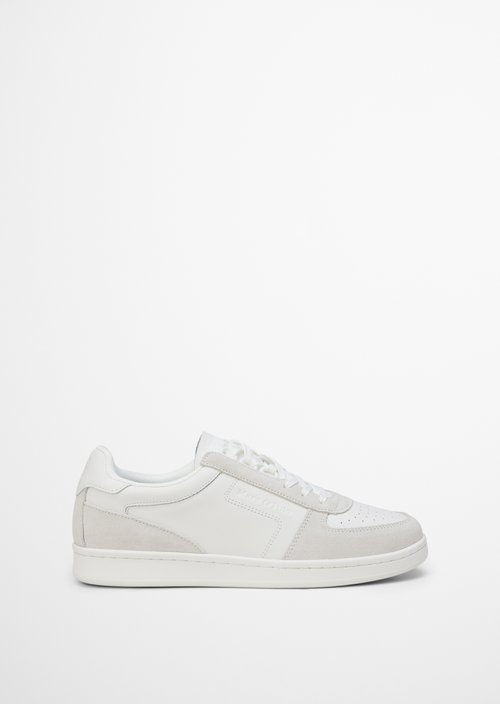 Marc O'Polo Sneakers, Heren, wit, 40, 100% Leer