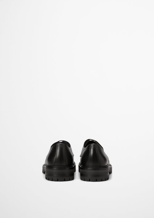 Derby lace-up — Black