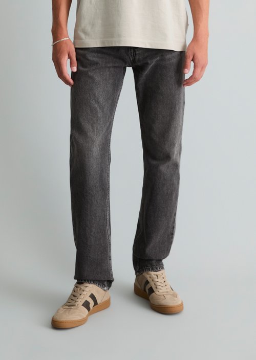 Jeans model Sverre straight — Medium Grey