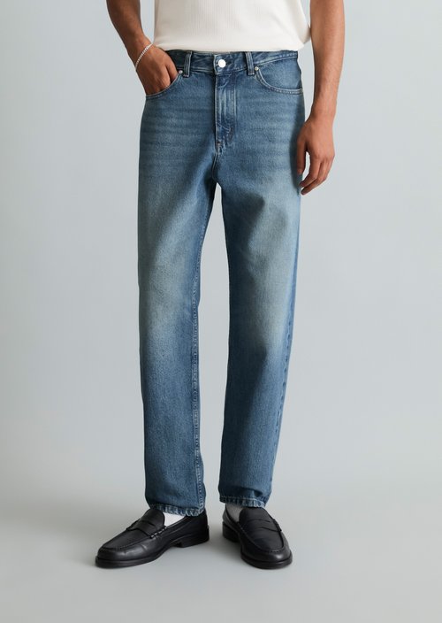 Jeans model Runne tapered — Medium Blue