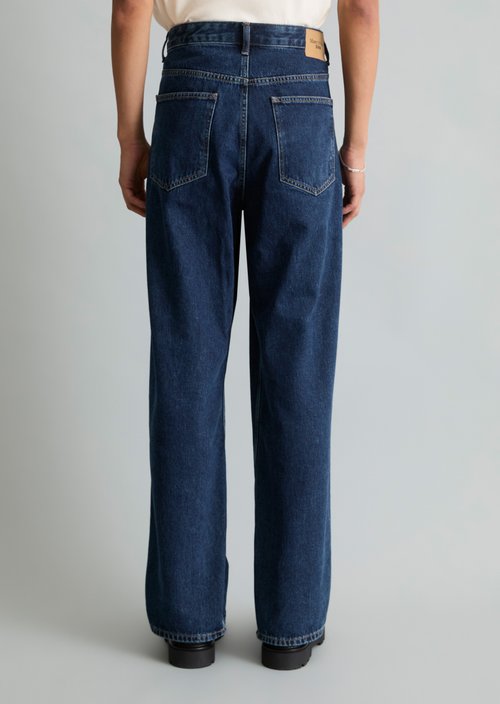 Jeans model Sten wide — Dark Blue