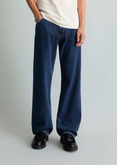 Jeans model Sten wide — Dark Blue