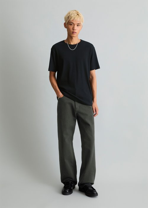 Jeans model Sten wide — Dark Green