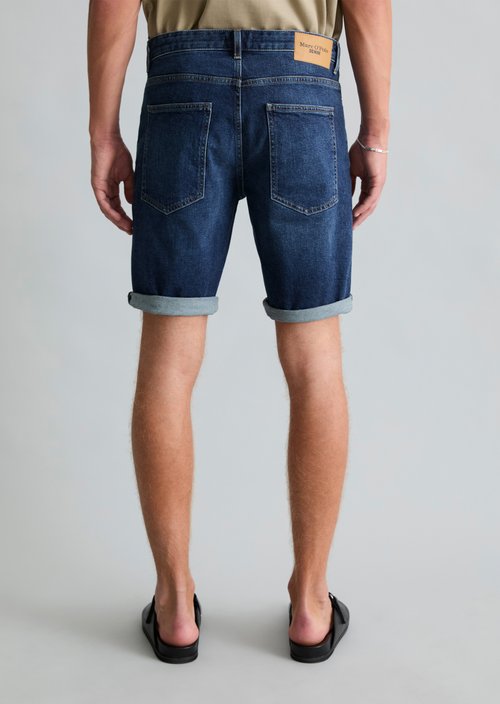 Jeans shorts model Mats tapered — Dark Blue