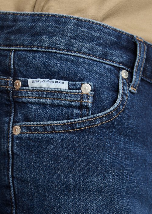 Jeans shorts model Mats tapered — Dark Blue