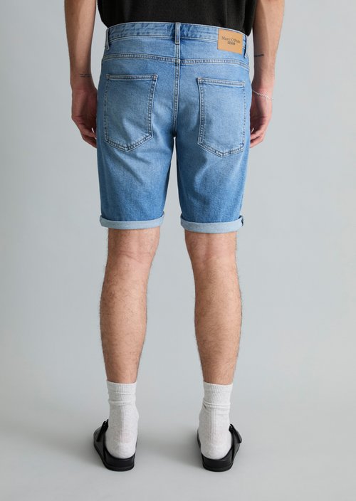 Jeans shorts model Mats tapered — Aqua
