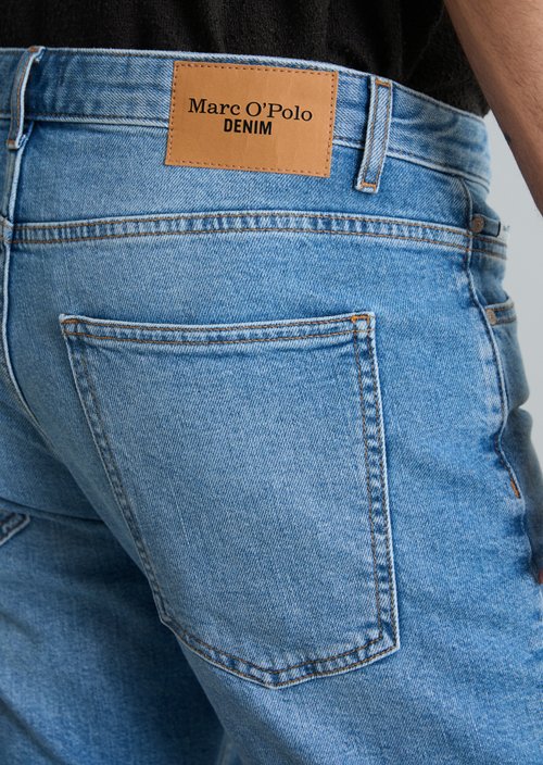 Jeans shorts model Mats tapered — Aqua