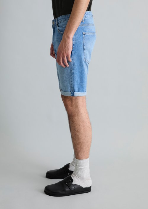 Jeans shorts model Mats tapered — Aqua