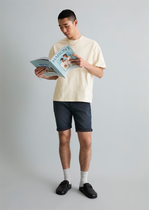 Jean shorts model Mats tapered — Dark Blue