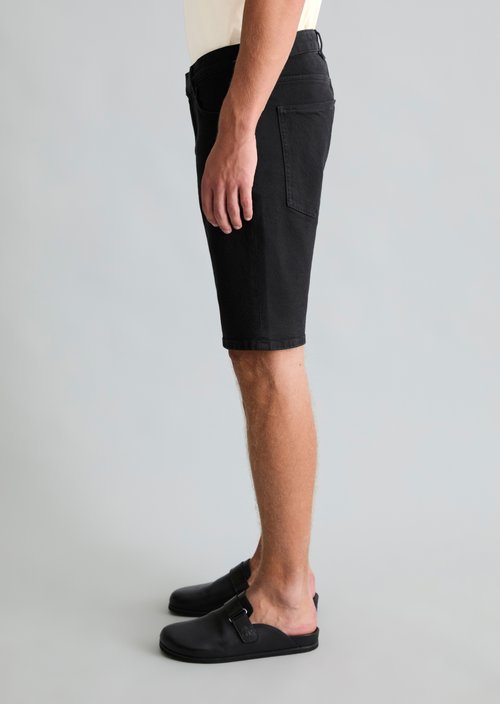 Jean shorts model Mats tapered — Black