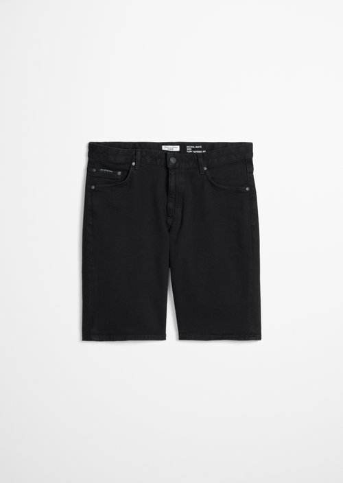 Jean shorts model Mats tapered — Black