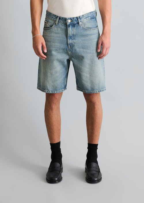 Denim shorts model Kalle relaxed — Light Blue