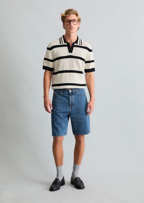 Denim shorts model Kalle relaxed — Dark Blue