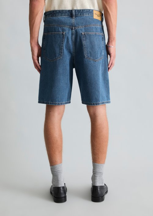 Denim shorts model Kalle relaxed — Dark Blue