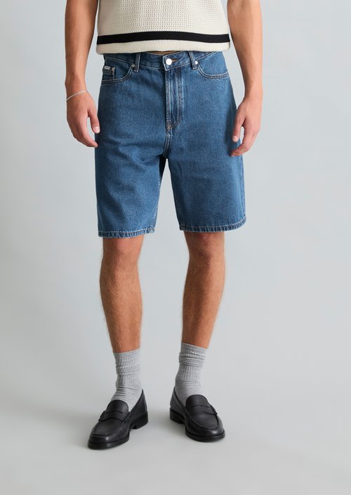 Denim shorts model Kalle relaxed — Dark Blue