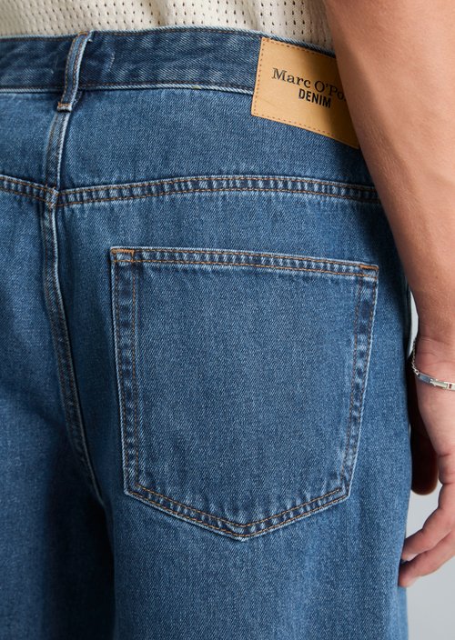 Denim shorts model Kalle relaxed — Dark Blue