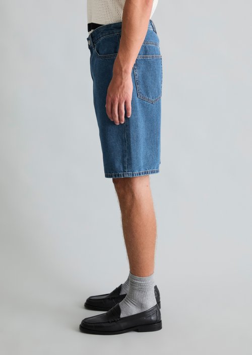 Denim shorts model Kalle relaxed — Dark Blue