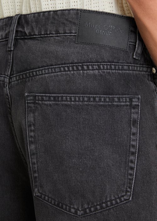 Denim shorts model Kalle relaxed — Dark Grey