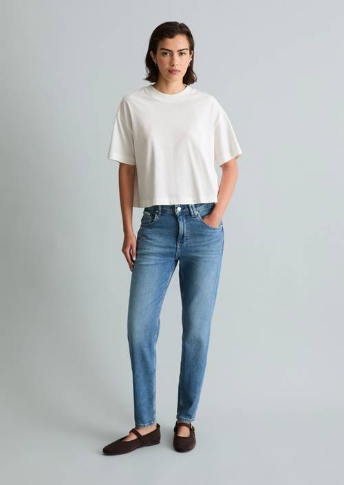 Jeans model Freja boyfriend enkellang Light Blue in vooraanzicht