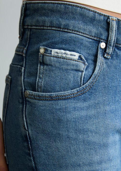 Jeans model Freja boyfriend ankle-length — Light Blue