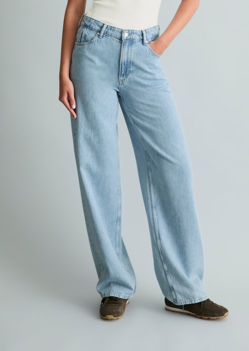 Jeans model Tomma wide — Light Blue