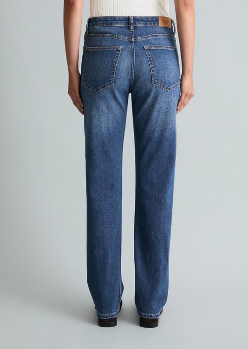 Jeans model Olina straight — Dark Blue