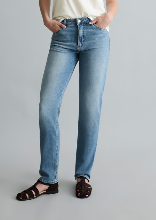 Jeans model Olina straight — Light Blue