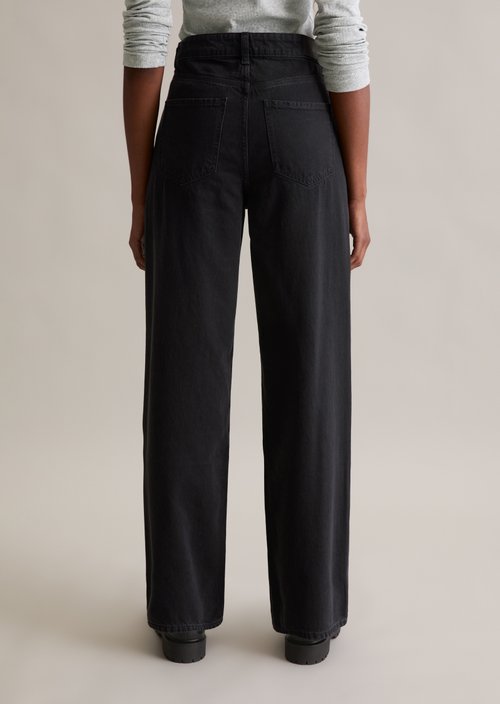 Jeans model Tomma wide — Black