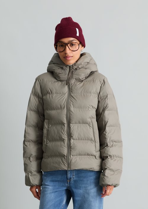 Regular-Fit Quilted Jacket — Dolphin
